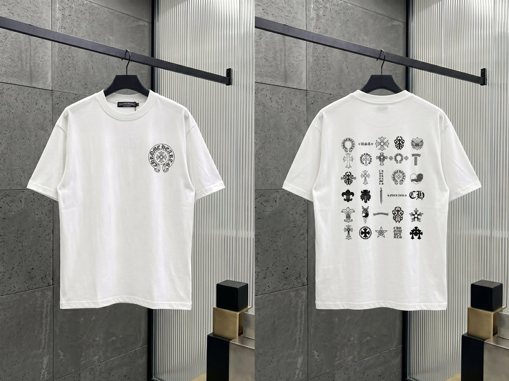 크롬하 홀슈즈로고모음 반팔 881463