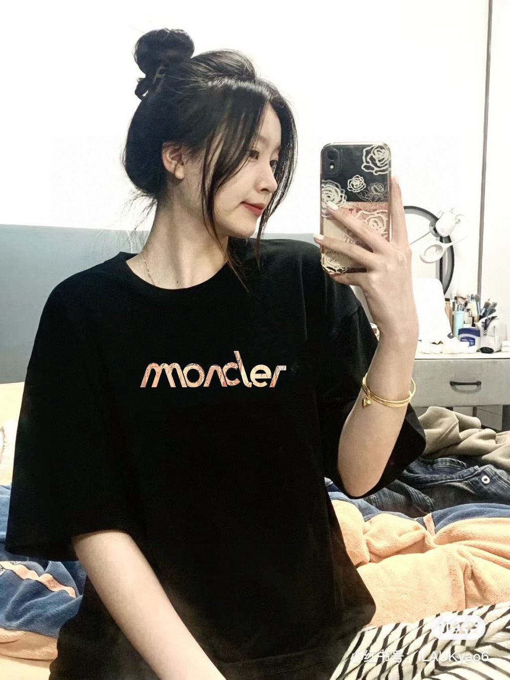 몽클 스톤스킨로고 반팔 902397