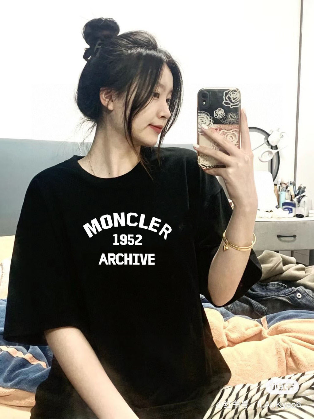 몽클 1952센터로고 반팔 902393