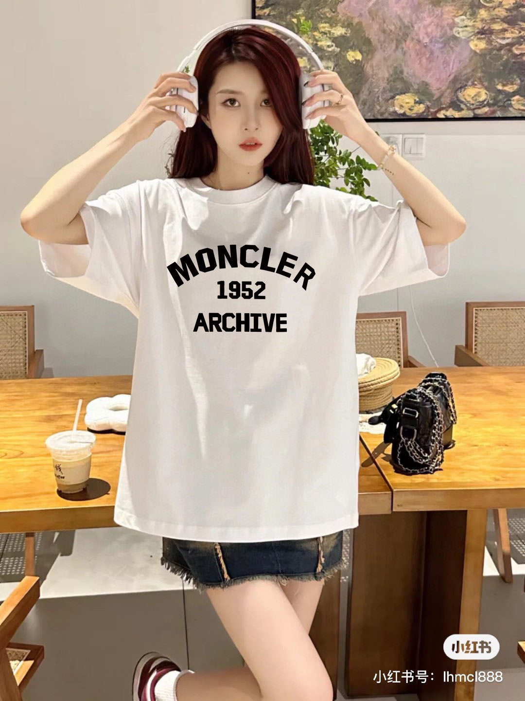 몽클 1952센터로고 반팔 902392