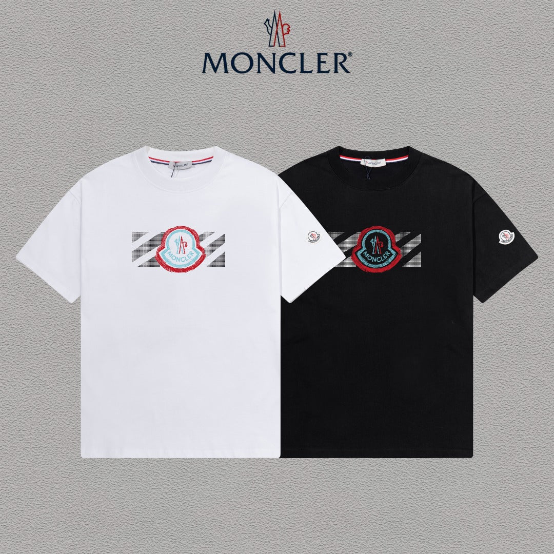 몽클 화이트즐랙 반팔 902389