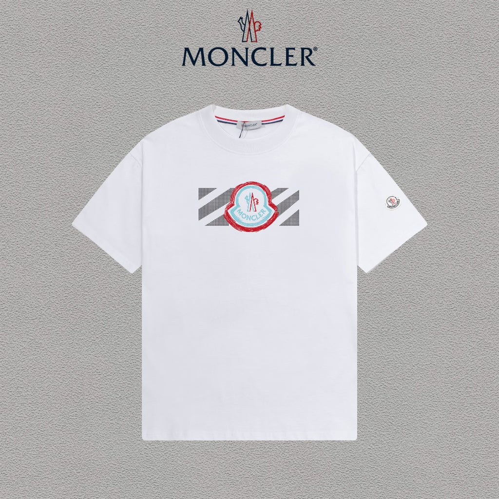 몽클 화이트블랙 반팔 902388