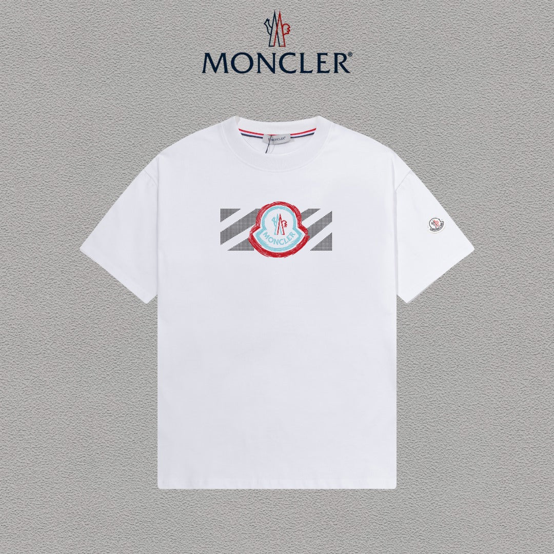 몽클 화이트블랙 반팔 902388